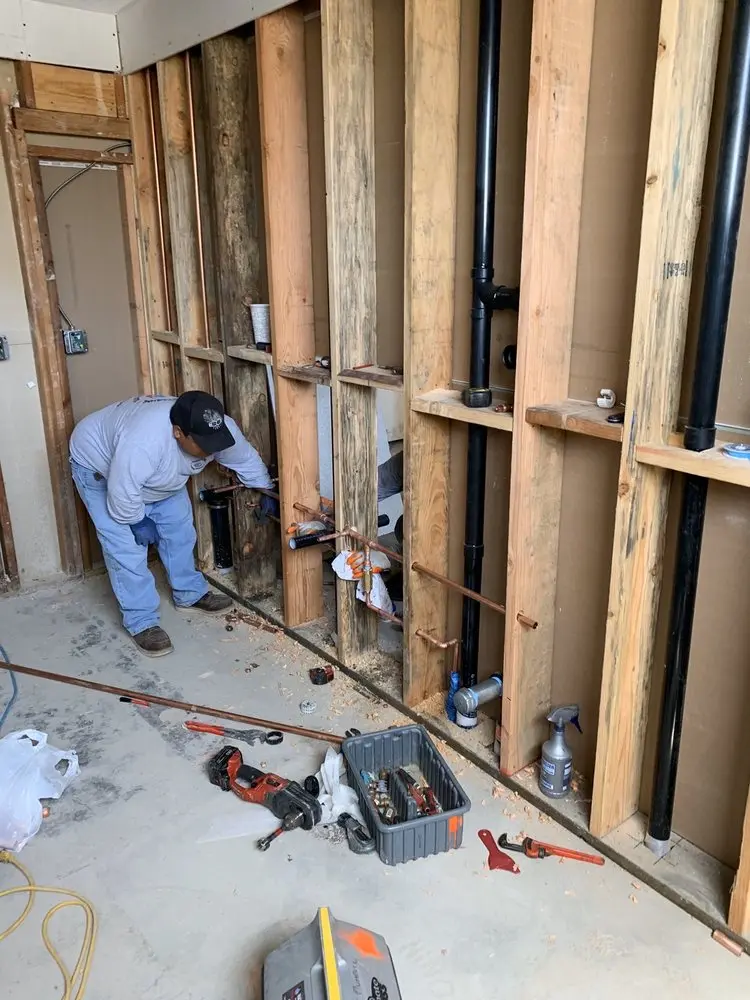 Commercial rough-in plumbing for Trenchless Sewer Repair in Mobile